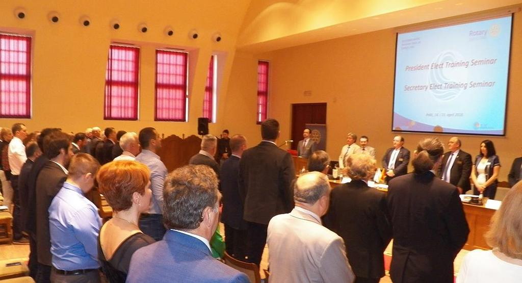 District: President Elect Training Seminar PETS / SETS Seminars for president-elects and District club secretaries were held on Lake Palić on April