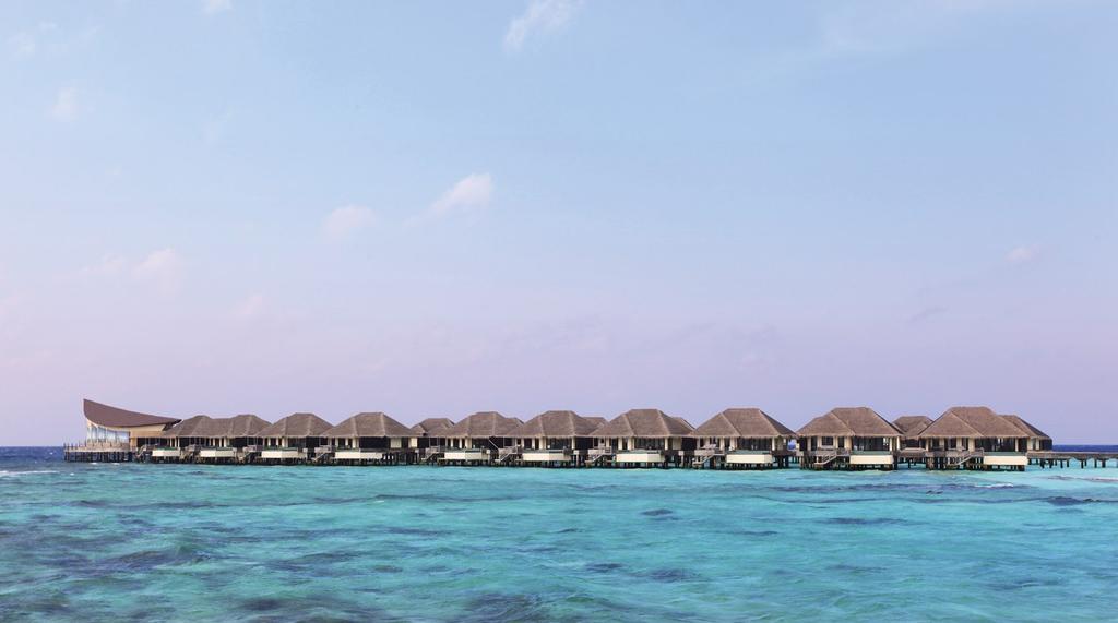 Over-water Villas Presidential Villa 225 square metres Direct access to the pristine waters of the lagoon
