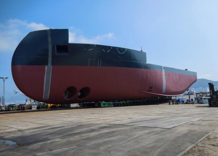 OSV NEWBUILDINGS, S&P ALP NEWBUILDS NEAR COMPLETION The construction of four newbuild vessels for ALP Maritime is progressing well at the Niigata Shipyard in Japan.