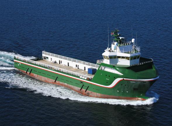 incumbent PSV Enea. The vessel, which is owned by Portosalvo but managed by GulfMark, is now committed to TAQA in the UK sector until at least April 2016. Basin offshore Nova Scotia in eastern Canada.