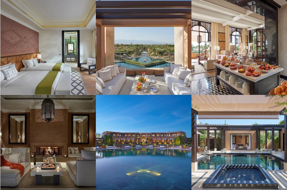 MANDARIN ORIENTAL MARRAKECH ***** Set among 20 hectares of landscaped olive groves with the snow-capped Atlas Mountains providing a stunning backdrop, Mandarin Oriental, Marrakech offers 54 private