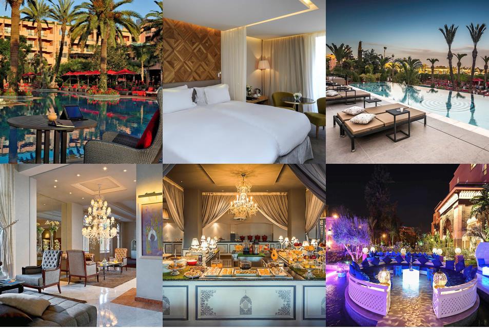 SOFITEL MARRAKECH LOUNGE & SPA ***** Designed in a contemporary Andalusian style and situated in sumptuous gardens, the Sofitel Marrakech Lounge & Spa is a place of calm and sensual pleasure
