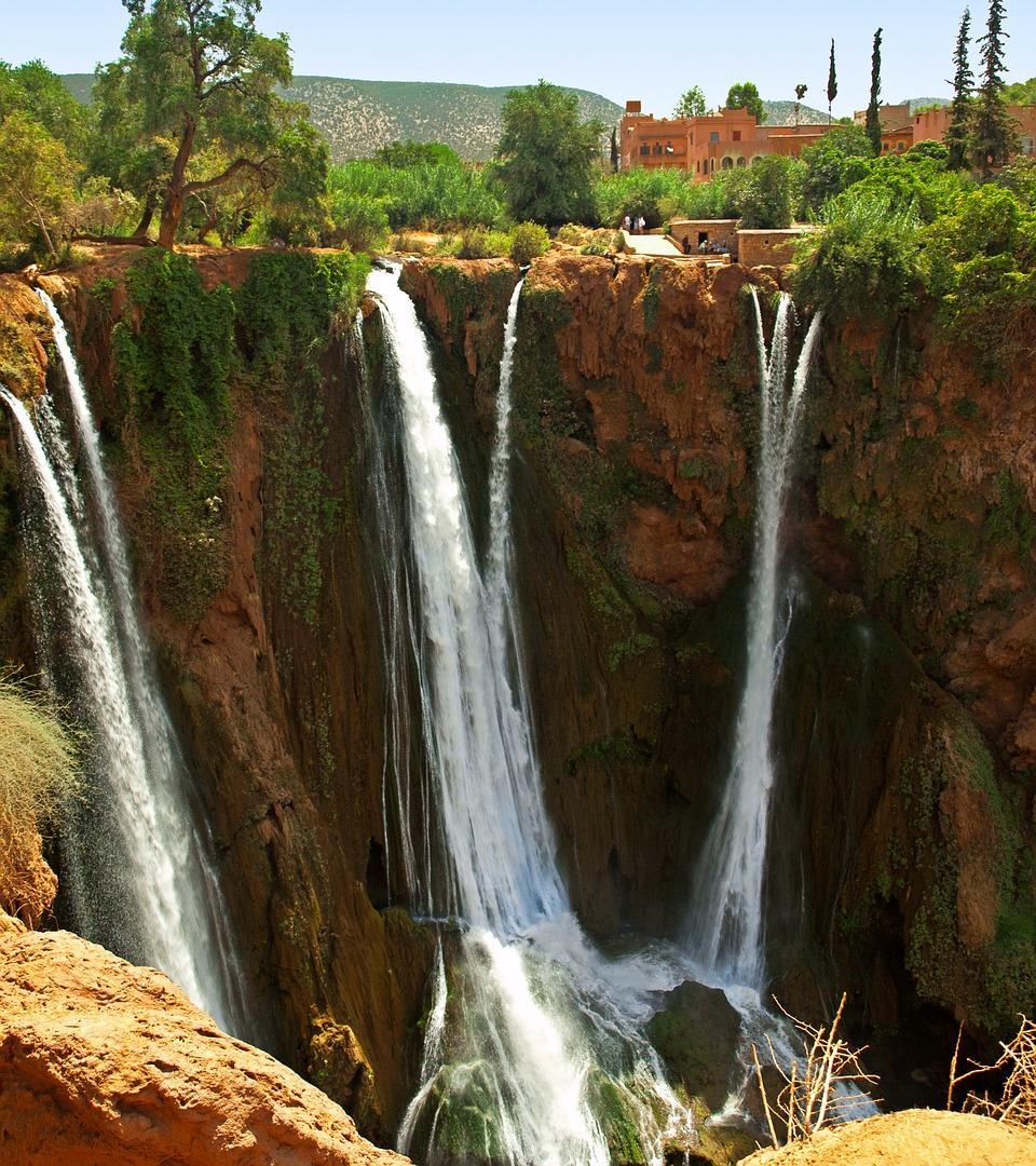 VISIT TO THE OUZOUD FALLS The Ouzoud Falls are the highest natural falls in North Africa.