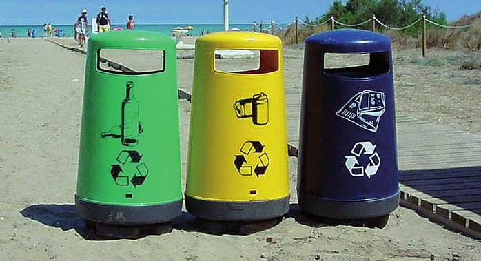 Many Companies and Authorities are implementing recycling initiatives to encourage the recycling of waste on many of the worlds beaches and coastlines.
