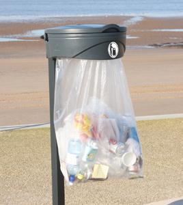 Orbis Orbis New to the Glasdon range of litter collection products, this contemporary styled circular sack holder is ideal for any environment.