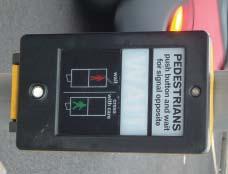Using a pedestrian crossing Push the button.
