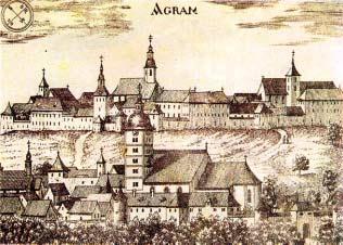 MEDVEDGRAD I DRUGE ZAGREBAČKE UTVRDE Stari Zagreb na crtežu J. W. Valvasora MEDVEDGRAD AND OTHER FORTRESSES IN ZAGREB AREA Ever since its origins, Zagreb has had two separate fortified towns.