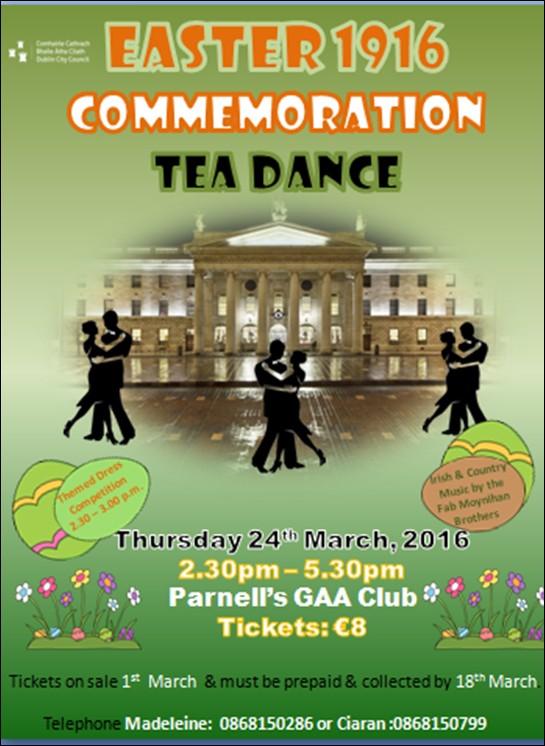 North Central Area Community Tea Dance Don t miss out on the North Central Area