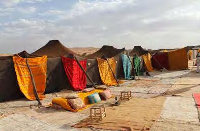 After breakfast, we will visit Khamlia, the "town of the blacks", so called like this, because its inhabitants are descendants of the ancient slave trade that came from Sudan.