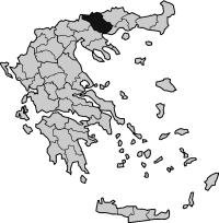 Figure 1: Map of Greece-Region of Central Macedonia Figure 2: Map of Greece-Regional Unity of Serres Since the end of Second World War, Greek State attempts to apply programs with the aim of succeed