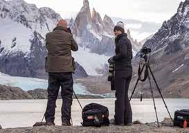 The southern part of South America with its huge variety of scenery can be a photographer s paradise: desert-like plains, snow-capped mountains, stunning glaciers and glacial lakes all crying out to