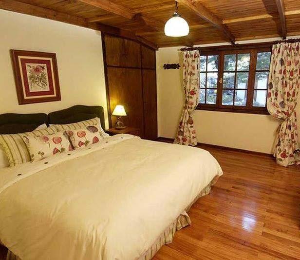 com Perched along the El Chaltén Valley and surrounded by mountains, this chaletlike property offers five-star services, cheerful interiors, and luxurious amenities, including a gourmet