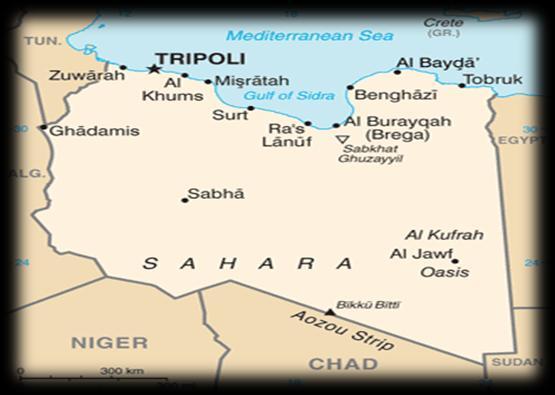 OIL PRODUCTION IN LIBYA Libya Libya Region: Northern Africa Official Language: Arabic Capital City: Tripoli Currency: Libyan Dinar