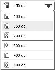 Postavke skeniranja Postavke skeniranja uključuju osnovne postavke (veličina stranice, način, razlučivost, strana za skeniranje, i svjetlina) te detaljne postavke za skeniranje.