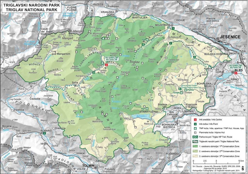 28 Slika 1: Območje Triglavskega narodnega parka (Triglavski narodni park TNP, 2014). 3.7 REKREACIJA V BOHINJU V Bohinju je turizem gospodarska aktivnost osrednjega pomena.