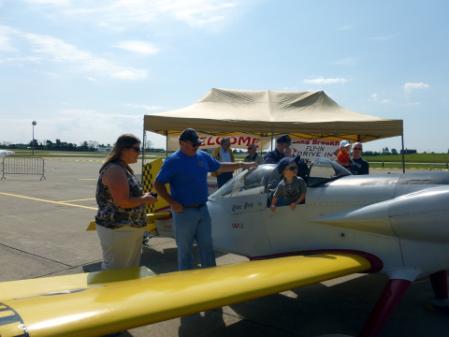 upcoming EAA Pancake Fly-In on the 16th.