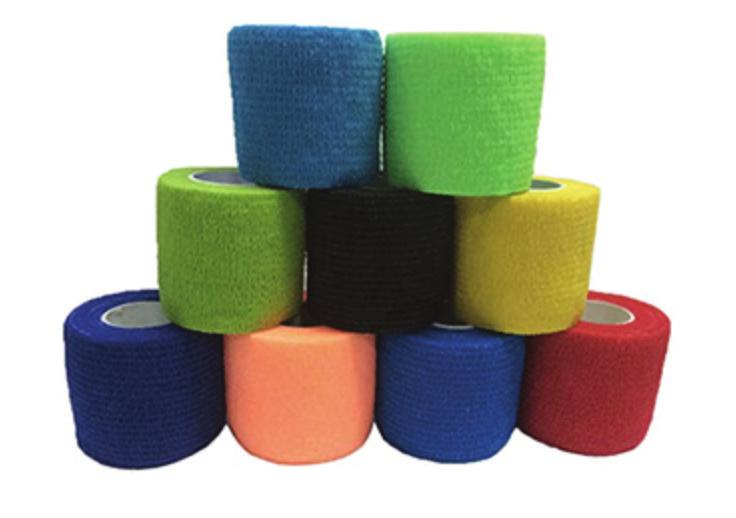 Cohesive Self Adhering Bandages Features: Self-Adhering bandage Soft