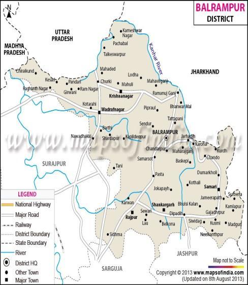 Study Area Sanctuary datails chhattisgarh madhya pradesh, uttar pradesh and the northan border semarsot sanctuary Jharkhand is located in the Border district of Balrampur, the name is derived from