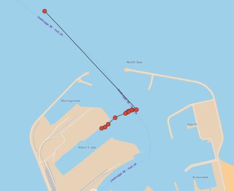 3 COURSE OF THE ACCIDENT AND INVESTIGATION 3.1 Course of the accident The large container vessel MSC BENEDETTA reached the pilot transfer station at Zeebrugge in the early hours of 16 May 2014.