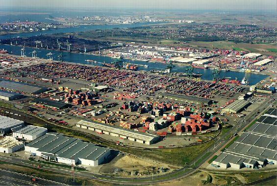 Container terminal development -history Antwerp in the 1980s 1982: Delwaide Dock Hessenatie Noord
