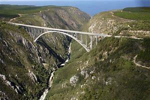 Bloukrans bridge at short drive is the highest bungee jumping bridge in the world.