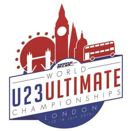 Invitation to WFDF 2015 World U23 Ultimate Championships Welcome to London!