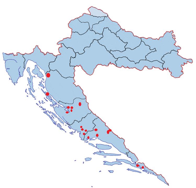 Slika 1: Lokacije VE u Hrvatskoj (a) Ukupna proizvodnja (b) Faktor iskorištenja snage Slika 2: Obilježja vjetroelektrana u 2015.