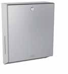 RODAN Paper towel dispenser for wall mounting stainless steel, surface satin finished, material thickness 0.