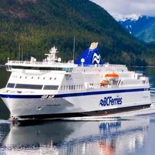 BC Ferries has several vehicular and passenger sailings daily from Tsawwassen (Vancouver) to Swartz Bay (Victoria).