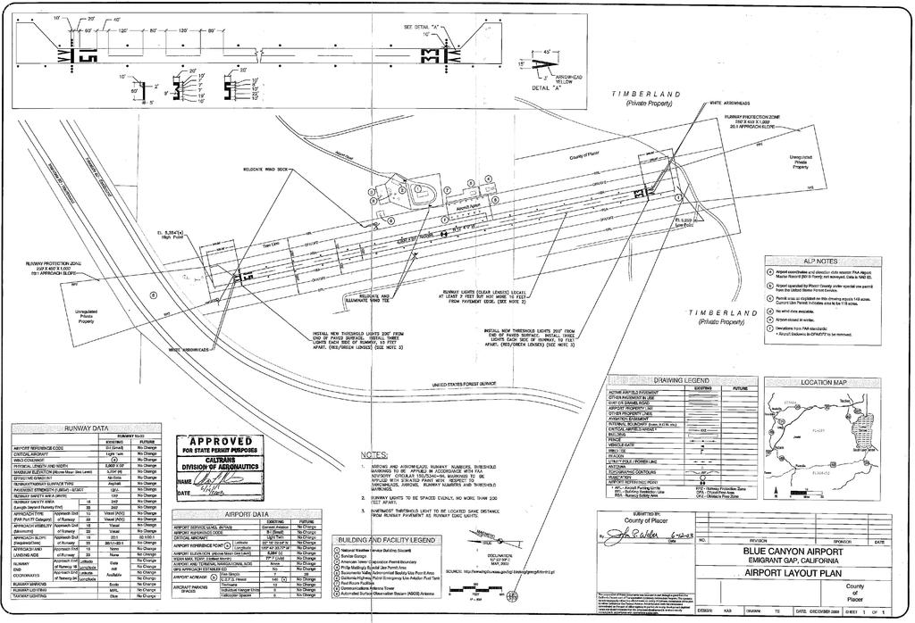 BACKGROUN ATA: BLUE CANYON AIRPORT AN ENVIRONS CHAPTER 8