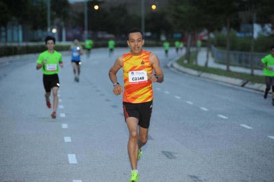Jasni Khairil, a veteran runner and the champion of