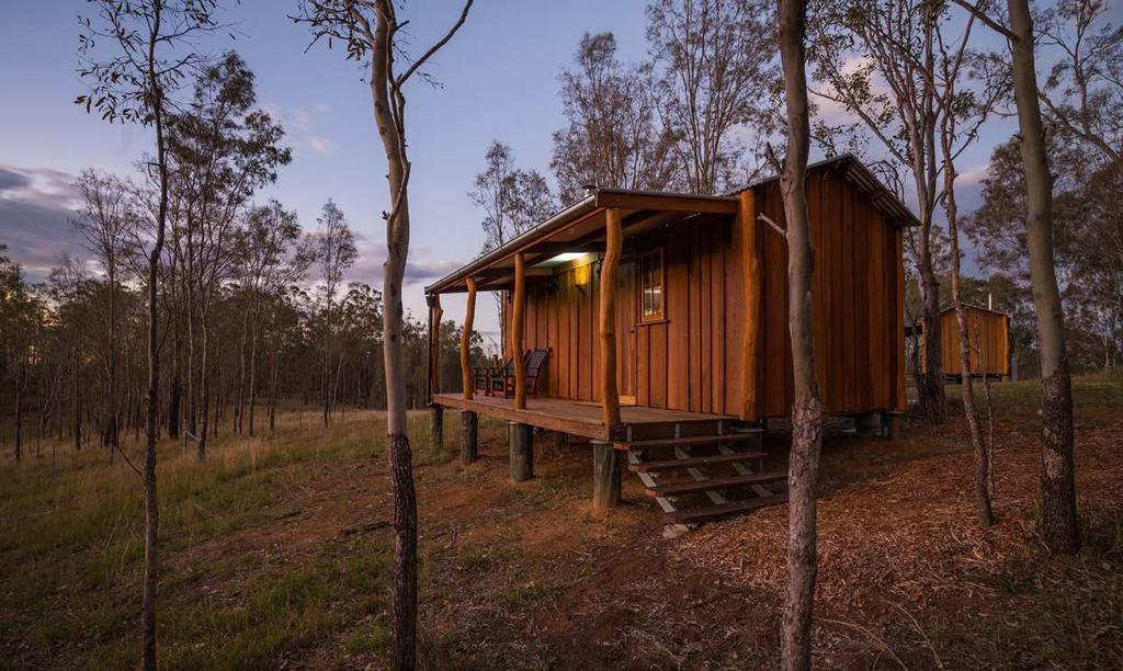 SPICERS HIDDEN PEAKS CABINS OFF CUNNINGHAM HIGHWAY, CLUMBER SCENIC RIM, QLD SIX ENSUITED CABINS CENTRAL LODGE WITH