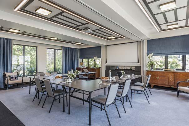 The discerning delegate can feel comfortable during important meetings with natural light, Nespresso coffee machines and complimentary AV equipment and WiFi.