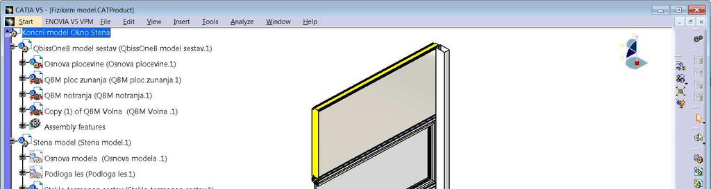 14 Smrke, K. 2013. Analiza novega načina vgradnje oken v fasadni sistem Qbiss One z metodo končnih elementov. 3.