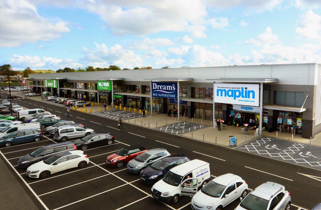 Abbotsinch Retail Park Paisley, PA3 4EP Scotland s leading bulky goods retail park 171,125 sq ft 20,000