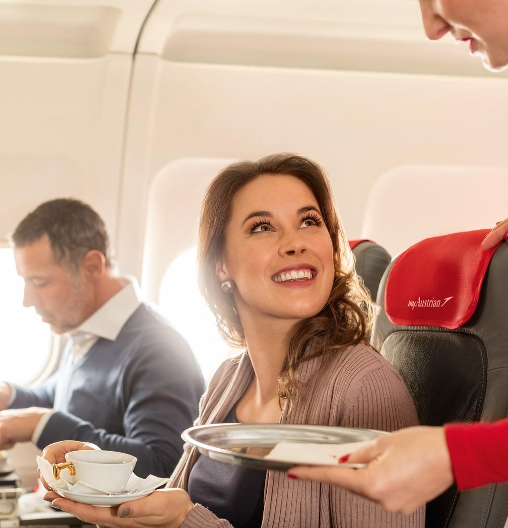 Member carriers latest ancillary services Austrian Airlines Service Price Available in GDS ASR 10-60 EUR Yes Upgrade to Business