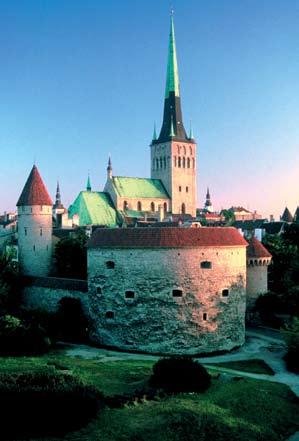 The Charming Trio Tallinn the oldest capital in Northern Europe, is on the UNESCO World Heritage List as one of the best-preserved medieval old town