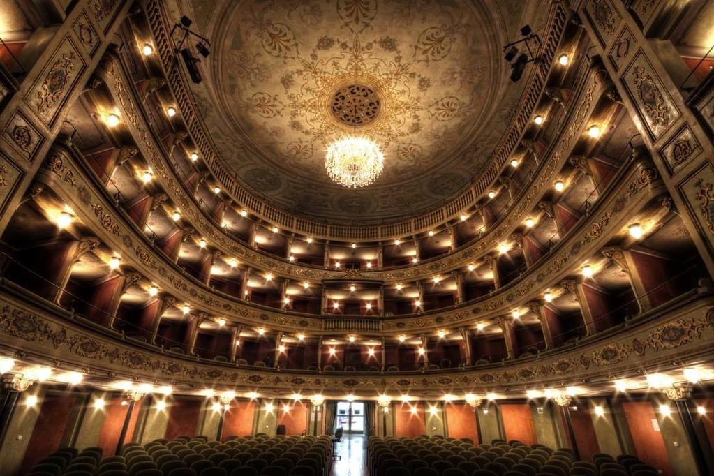 Obviously also Valenza has a theatre, the Social Theatre, ex prestigious theatre completely