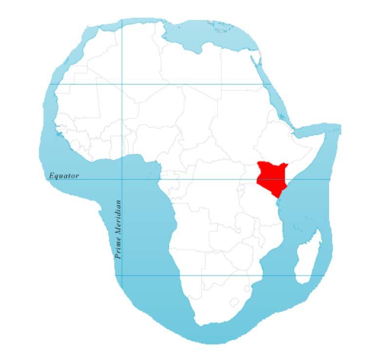 KENYA S LOCATION Source: www.