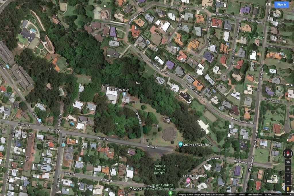 Station, as you will see in a photo below. Courtesy Google Maps Equivalent satellite image.