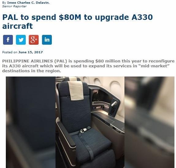 (Qantas A380) Support for PAL s Get That 5-Star Initiative translated into cabin