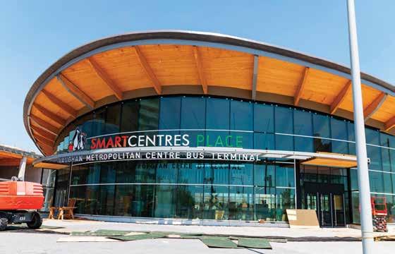 Located north of Vaughan Metropolitan Centre (VMC), YRT Routes 10