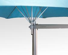 remove the Umbrella Frame w/ Canopy (U) from the Flexible Arm/Holder (F): (a) Open the Clamp Handle (F4).