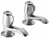 3-INCH LEVERS 1/2" BASIN TAPS WITH 3-INCH LEVERS 1/22159QT 1/2-inch Basin Taps (pair) IMPROVE WATER SAVING AND HYGIENE WITH