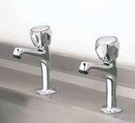 FEATURING PosiStop TM BUILT-IN STOPPING DEVICE ON 3-INCH LEVER TAPS A built-in stopping device that s standard on all