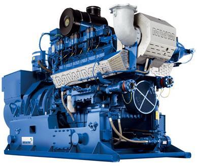 Odabran motor generator: MWM TCG 2016 V12 C, 50Hz, kontejnerska izvedba. Snaga 600 kwe / 593 kwt. Električna učinkovitost 42.7%, termička učinkovitost 42.2%. Dimenzije kontejnera: duljina 12.