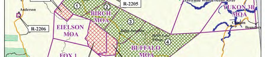 Delta MOA EA Primary Land Use under Airspace 534,295 Western portion settled; most