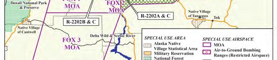 Proposed Delta MOA between Birch and Buffalo MOAs 708,552 Settled along highway and at