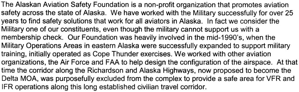 Hostman: The Alaskan Aviation Safety Foundation is a non-profit organization that promotes aviation safety across the state of Alaska.