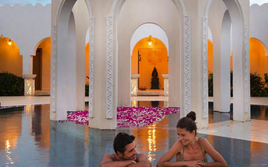 Revitalise with organic spa therapies by Healing Earth, our heat and hydra oasis, and fitness centre.